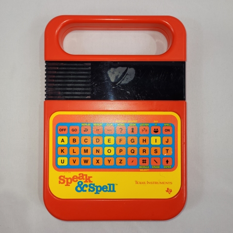 Speak & Spell Vintage 1981 Toy by Texas Instruments C8